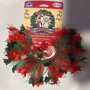 Vo-Toys Holiday Party Star Tree Collar Christmas Theme Costume 7"-14" Sm to Med